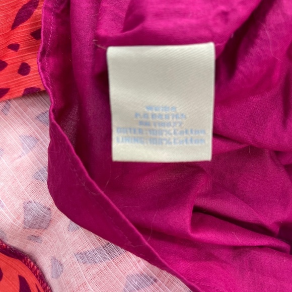 BODEN WOMEN'S PINK AND ORANGE FLORAL LINED 60s RETRO DRESS-10 - Picture 7 of 10